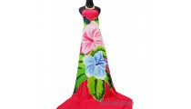 rayon sarongs handpainting flower & leaf pattern made in bali